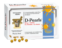 D-Pearls Strong 38 mikrog. 160 kaps.