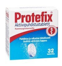Protefix Rengöringstabletter för tandprotes 32 st
