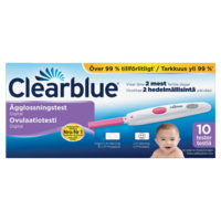 Clearblue digitaalinen ovulaatiotesti 10 kpl