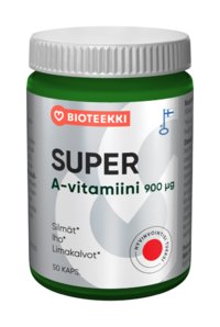 Bioteekin Super A 900 mikrog. 50 kaps.