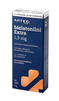 Apteq Melatoniini Extra 1,9 mg 30 tabl