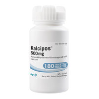 KALCIPOS 500 mg 60 eller 180 tabletter