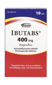 IBUTABS 400mg 10 eller 30 tabletter