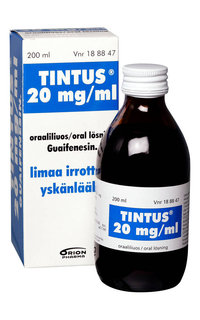 TINTUS 20 mg/ml oraaliliuos 200 ml