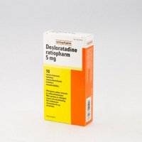 DESLORATADINE RATIOPHARM 5 mg allergimedicin 10 eller 30 munsönderfallande tabletter