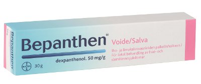 BEPANTHEN 50 mg/g salva 30 g eller 100 g