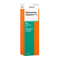 HYDROCORTISON-RATIOPHARM 1% 20, 50 eller 100 g