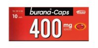 BURANA-CAPS 400 mg 10, 20 eller 30 kapslar