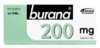 BURANA 200 mg 20, 30 eller 50 tabletter