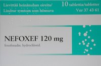 NEFOXEF 120 mg tabl, kalvopääll 10 fol