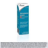 MOMETASONE ACTAVIS 50 mikrog/annos nenäsumute 60 tai 140 annosta