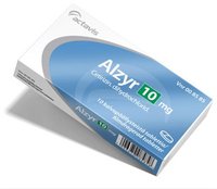 ALZYR 10 mg tabl, kalvopääll 10 fol