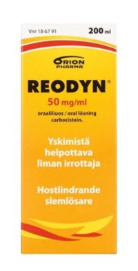 REODYN 50 mg/ml oraaliliuos 200 ml