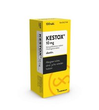 KESTOX 10 mg tabl, kalvopääll 100 fol