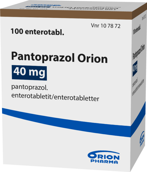 PANTOPRAZOL ORION 40 mg enterotabletti 1 x 100 kpl