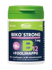 Beko Strong B12 + foolihappo 100 tabl