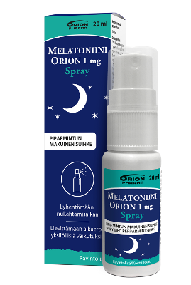 Melatoniini Orion 1 mg spray 20 ml
