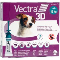 VECTRA 3D 87/7,7/635 mg paikallisvaleluliuos 3x1,6 ml