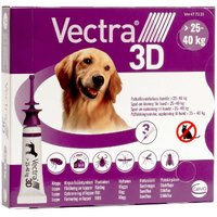 VECTRA 3D 256/22,7/1865 mg paikallisvaleluliuos 3x4,7 ml