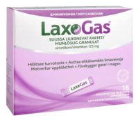 Laxogas 125 mg pärlar 18 doseringsposer