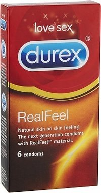 Durex Real Feel kondomi 6 kpl