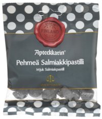Apteekkarin Mjuk salmiakpastill 60 g