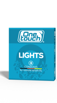 One Touch Lights ultraohuet kondomit 3 kpl