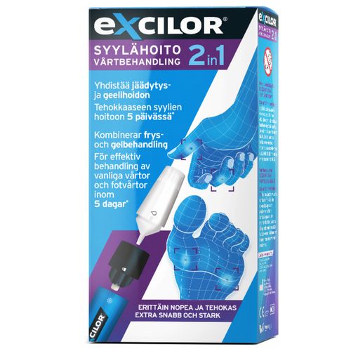 Excilor Syylähoito 2in1