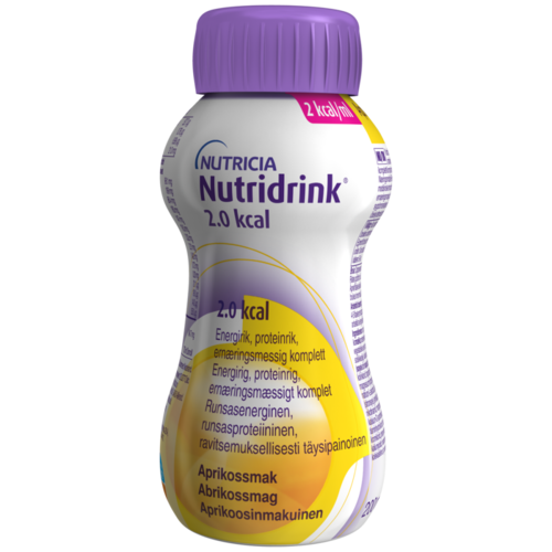 Nutridrink 2.0 kcal Aprikoosi