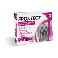 FRONTECT 33,8/252,4 mg vet paikallisvaleluliuos 3x0,5 ml