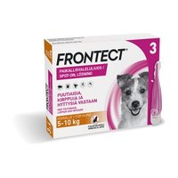 FRONTECT 67,6/504,8 mg vet paikallisvaleluliuos 3x1 ml