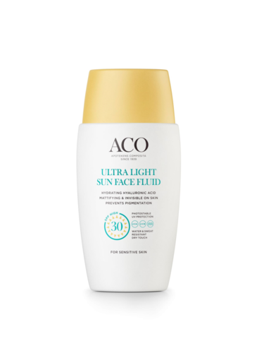 ACO SUN ULTRA LIGHT FACE FLUID SPF30