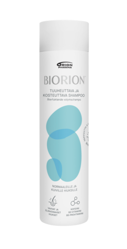 BIORION TUUHEUTTAVA JA KOSTEUT. SHAMPOO 250 ML