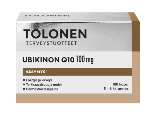 Tolonen Ubikinon Q10 100 mg 180 kaps